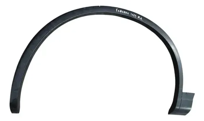 Moldura Paralama Dianteiro Esquerdo Volkswagen Touareg 2015 Preto