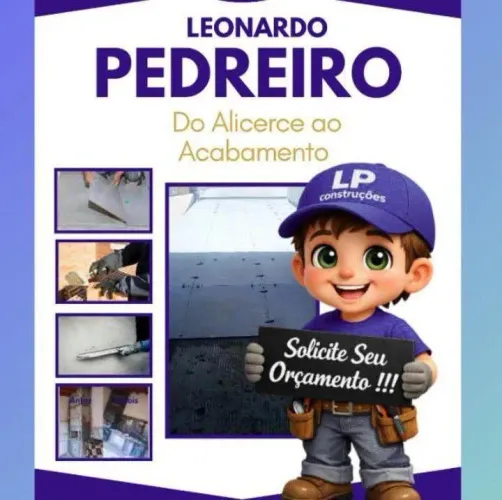 Pedreiro disponível para orçamentos 