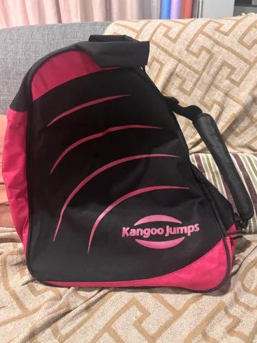 Mochila suíça Kangoo Jumps Kjbag9 Preto e Rosa