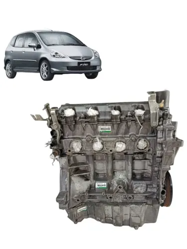 Motor Parcial Honda Fit 1.4 FLEX 82cv (BLOCO SOLDADO) Nota Fiscal ? !!Leia a Descrição!!
