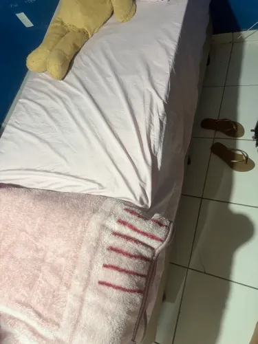 Cama box e colchão Inducol - solteiro