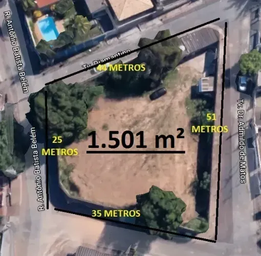 Quarteirão/Quadra 1501 m² - Lixeira - Cuiabá