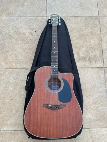 Violão Eletroacústico Hofma HMF 250 Dreadnought Jacarandá Sapele 6 Cordas