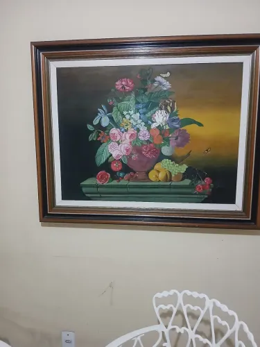 Tela pintada a mão 