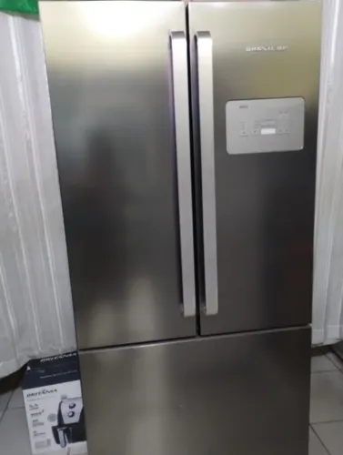 Geladeira Brastemp inox 