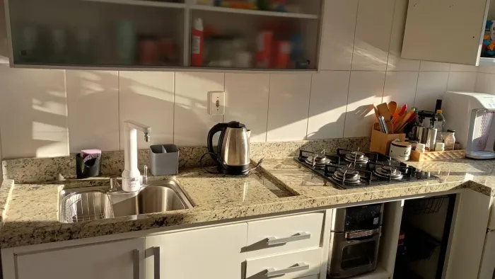 Apartamento mobiliado Max Village - 2 dormitórios 2 banheiros 77 metros