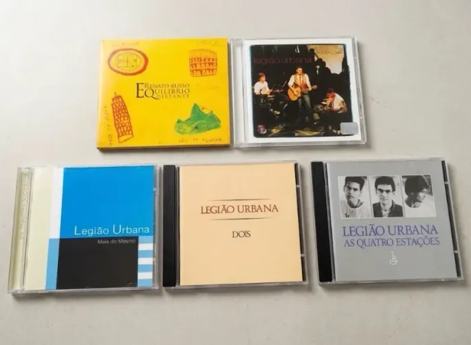 Coleção CDs Legião Urbana + Renato Russo | Álbums Clássicos (Kit Completo ou Avulso)