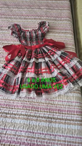 Vestido de São João infantil