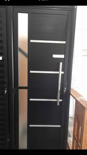 DIRETO DA FABRICA!! PORTA LAMBRIL LUXO ALUMÍNIO PRETO