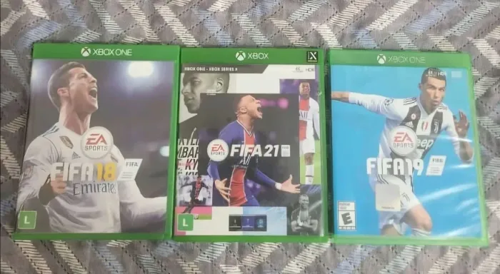 Fifa 18,19 e 21 em ótimo estado