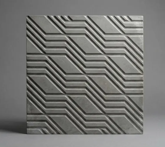 PISO DE CONCRETO ANTIDERRAPANTE PARA PAVIMENTAÇÃO 0,32X0,32X2,5