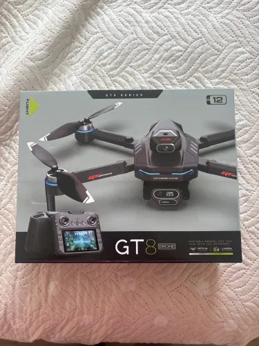 Drone GT 8 com câmera digital e controle remoto de LCD !!!!!