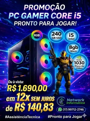 Computador Gamer Core i5