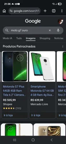 Vendo celular MotoG7 