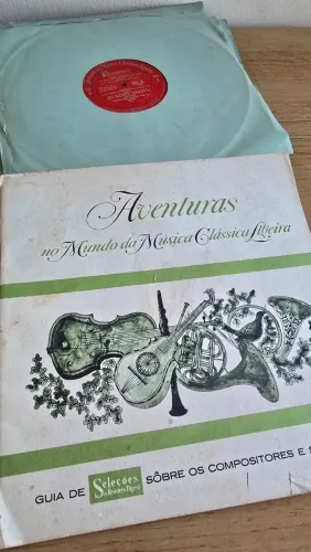 Aventuras no Mundo da Música Clássica Ligeira. Coleção com 12 discos.