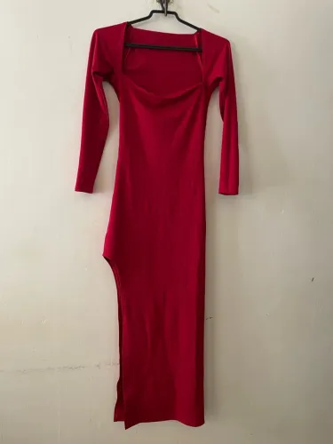Vestido Vermelho Longo