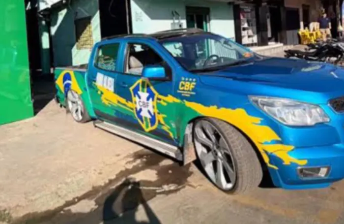 Adesivo altomotivo da copa do mundo brasão da seleção brasileira brasil