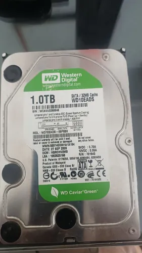 Western Digital Caviar Green de 1.0TB (Modelo: WD10EADS)