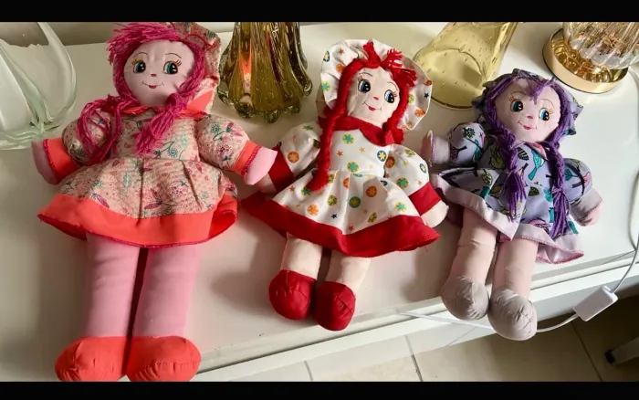 Boneca de pano lindas 