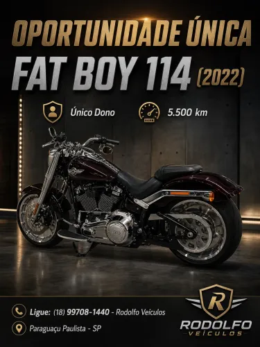 Harley Davidson Fat boy 114 