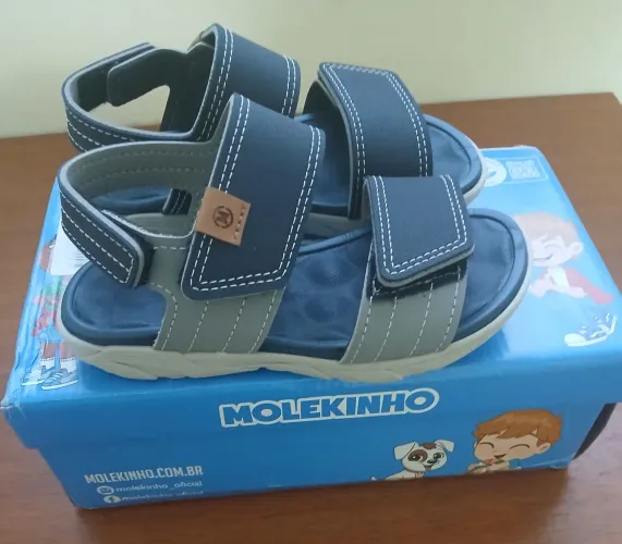 Sandália infantil molekinho 