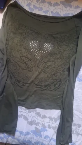 blusa manga comprida