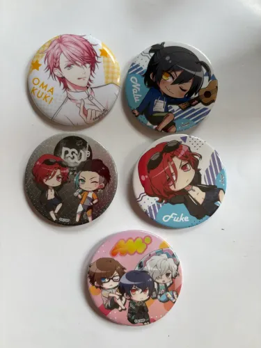 Bottons anime wave importados