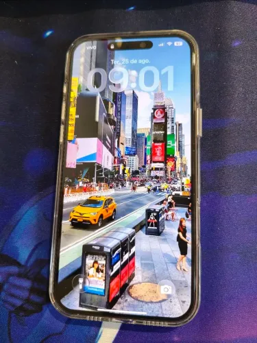 iPhone 16 pro Max Titânio Natural