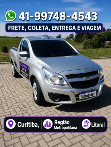 Frete-coleta-entrega e viagem 