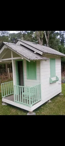 Casa Madeira Infantil para Criança 