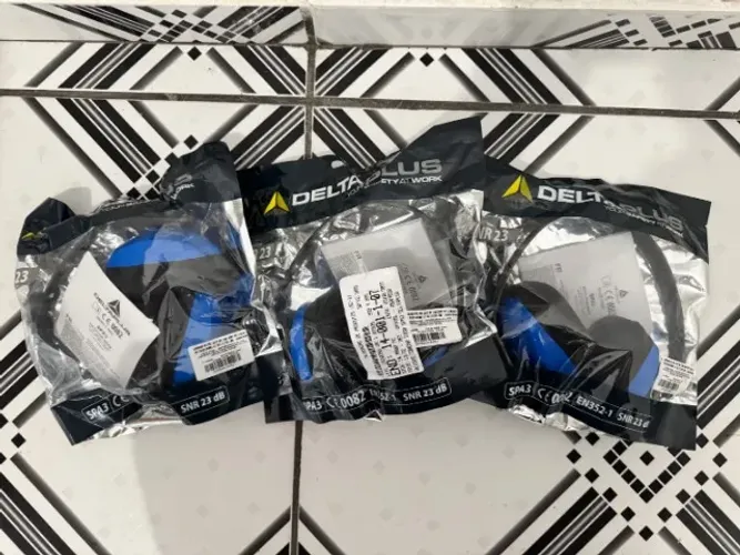 Kit 3 protetores auriculares Delta Plus SPA3