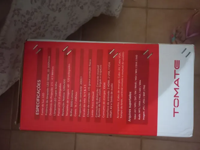 Aparelho projetor