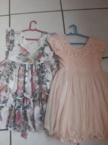 Vestido infantil de festa