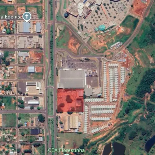 Area com 13.800m² a venda no Novos Estados