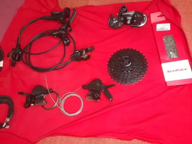 KIT CASSET 8V. E FREIO HIDRÁULICO