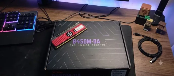 Kit ryzen 7 2700 com 8 Gb de RAM