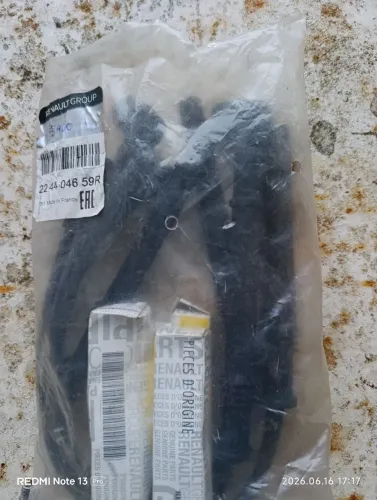 Kit contém 4 cabos 4 velas de alta tensão 