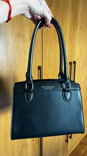 Bolsa Preta Red & Flamingo