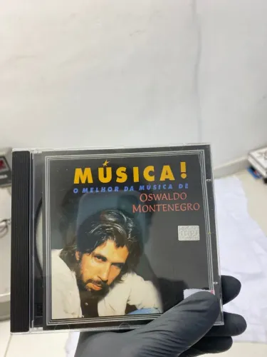 CD o melhor da música Oswaldo Montenegro 