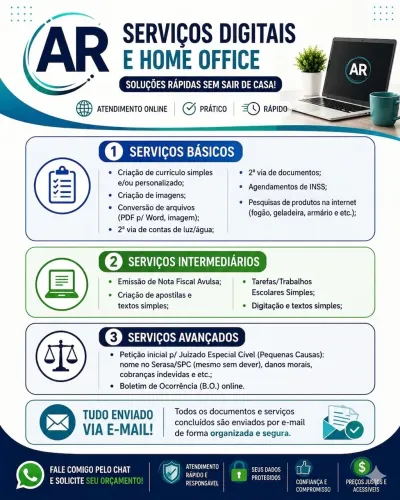 AR Serviços Digitais Home Office