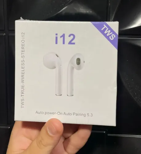 Fone de ouvido bluetooth i12