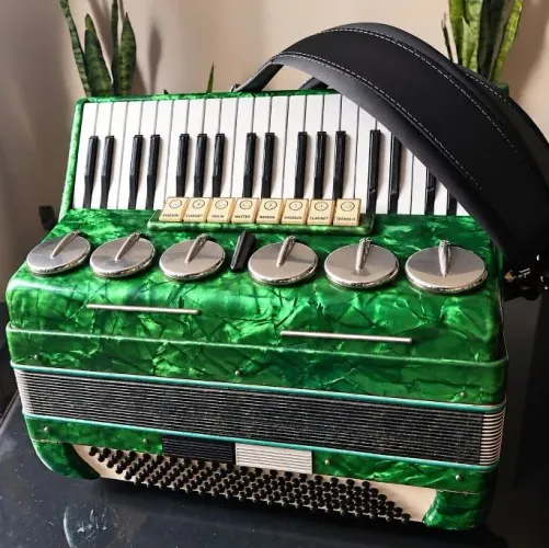 Acordeon Veronese 120 baixos Sanfona
