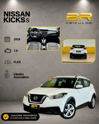 Nissan Kicks S 1.6 16V Flex 5P Aut. 2018