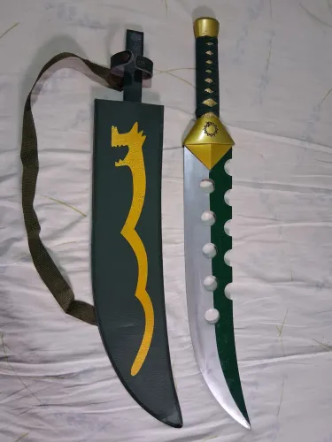 Espada para decoração, toda em metal ,sem corte(lostvayne).para decoração,cosplay,presente