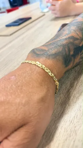 Pulseira de ouro 18k