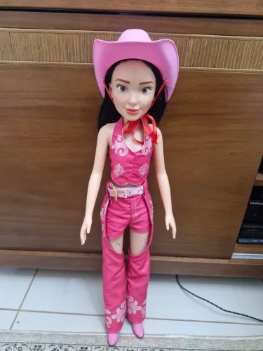 Boneca Ana Castela - articulada 55cm - Baby Brink 