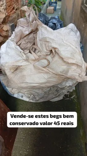 Vende-se begs de colocar reciclagem