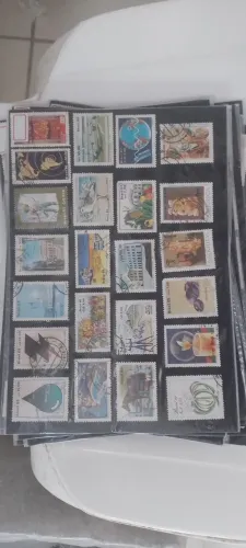 Estou vendendo selos antigos para quem gosta de colecionar