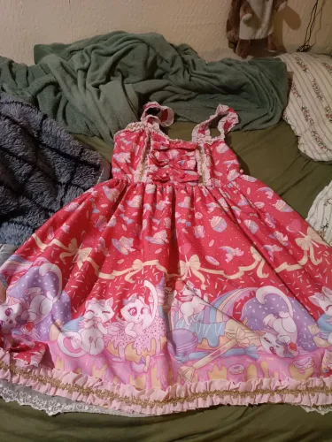 Vendo Vestido Moda Lolita Japonesa, Marca BR