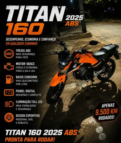 HONDA TITAN 160 ABS 2025